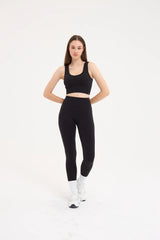 Essential Toparlayıcı Seamless Tayt Siyah