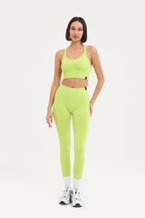 Sally Yüksek Bel, Toparlayıcı Seamless Tayt Neon