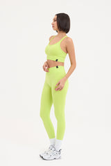 Sally Yüksek Bel, Toparlayıcı Seamless Tayt Neon