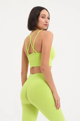 Sally Yüksek Bel, Toparlayıcı Seamless Tayt Neon