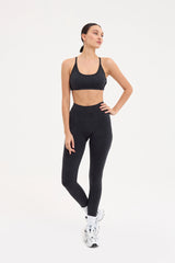 Glowfit Toparlayıcı Seamless Tayt Siyah