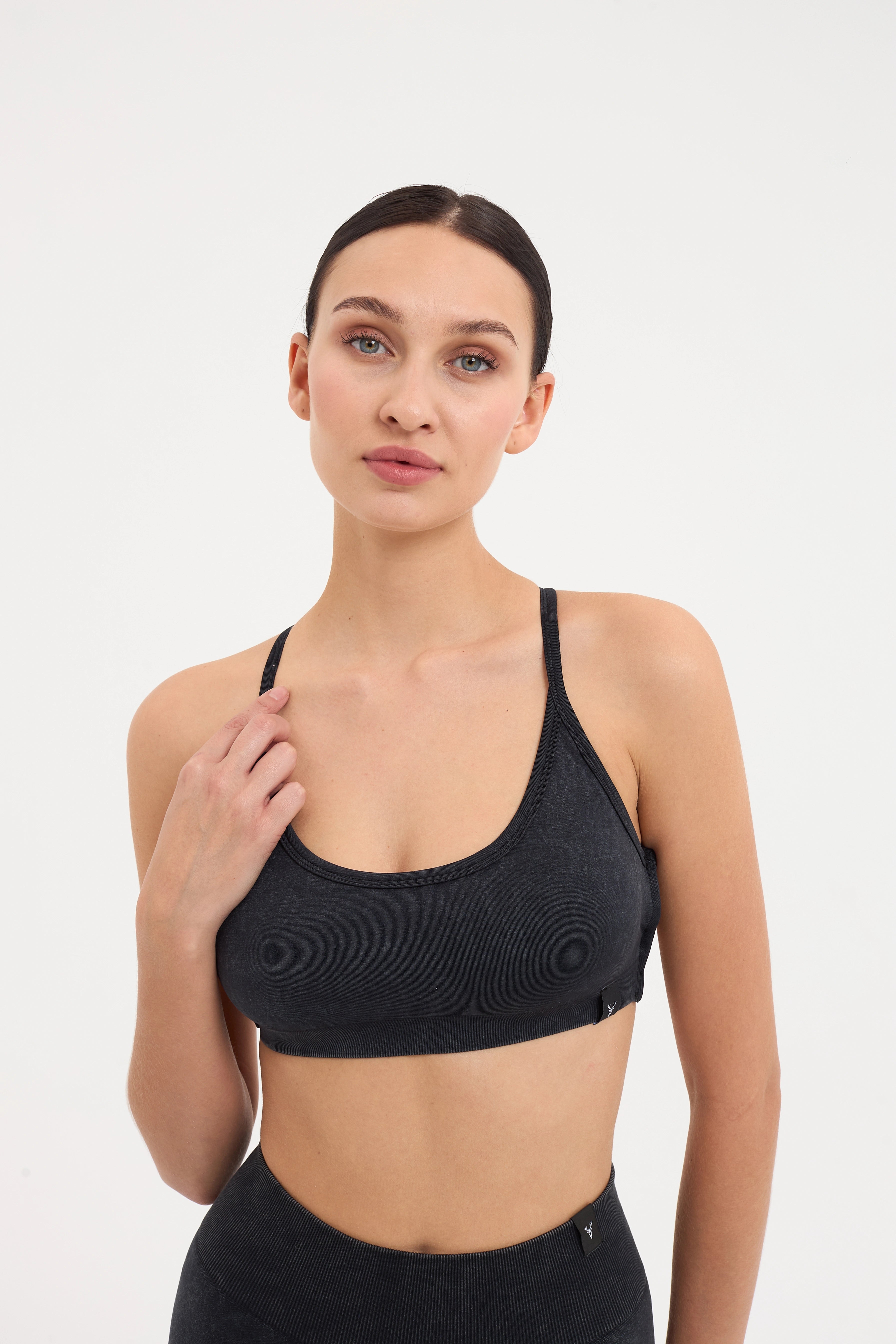 Glowfit Toparlayıcı Seamless Tayt Siyah