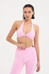 Amara Boyundan Askılı Bra Pembe